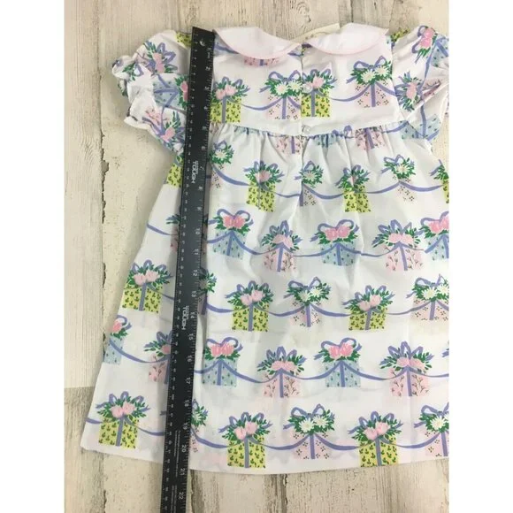 Beaufort Bonnet Company Every Day is a Gift Holly Dress Birthday Girls Sz 4T NWT - Picture 10 of 10